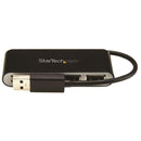 StarTech.com 4 Port Portable USB 2.0 Hub with Cable - ONE CLICK SUPPLIES