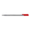 Staedtler Triplus Fineliner Pen 0.8mm Tip 0.3mm Line Red (Pack 10) 334-2 - ONE CLICK SUPPLIES