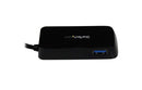 StarTech.com Portable 4 Port SuperSpeed Mini USB 3.0 - ONE CLICK SUPPLIES