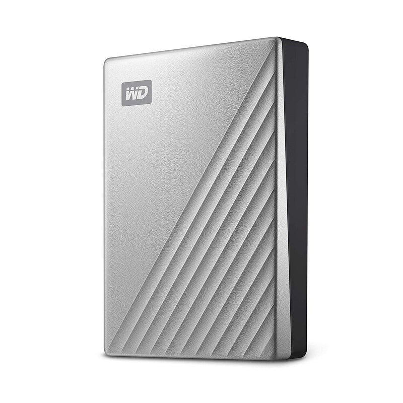 WD 4TB My Passport Ultra Silver External HDD - ONE CLICK SUPPLIES