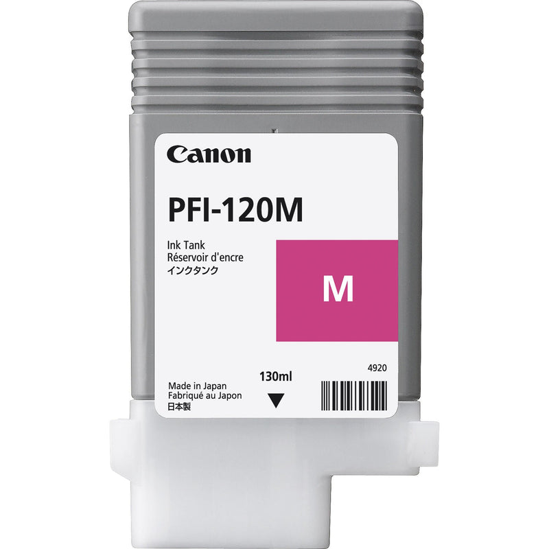 Canon PFI120M Magenta Standard Capacity Ink Cartridge 130ml - 2887C001AA - ONE CLICK SUPPLIES