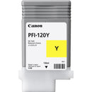 Canon PFI120Y Yellow Standard Capacity Ink Cartridge 130ml - 2888C001AA - ONE CLICK SUPPLIES