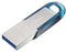 SanDisk 32GB Ultra Flair USB3.0 Tropical Blue Capless Flash Drive Up to 150Mbs Read Speed - ONE CLICK SUPPLIES