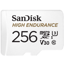 SanDisk High Endurance 256GB UHS-I Class 10 MicroSDHC Memory Card and Adapter - ONE CLICK SUPPLIES