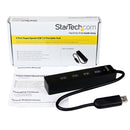 StarTech.com 4 Port Portable SuperSpeed 3.0 - ONE CLICK SUPPLIES