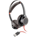 Poly Blackwire 7225 USB A Stereo Headset - ONE CLICK SUPPLIES