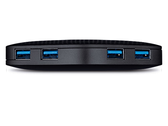 TP Link UH400 4 Port USB 3.0 Hub Black - ONE CLICK SUPPLIES