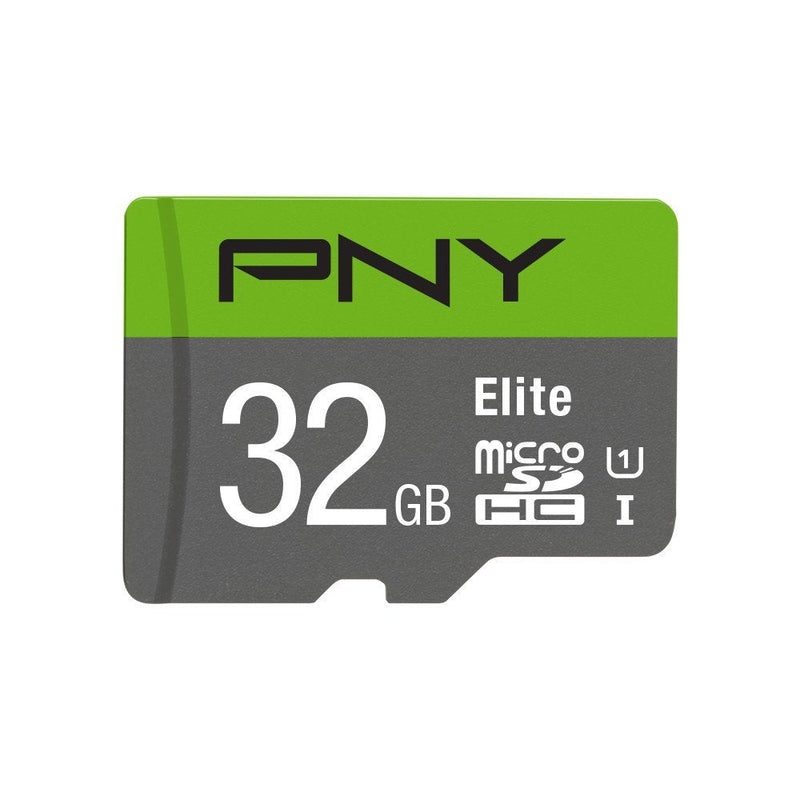 PNY 32GB Elite CL10 UHS1 MicroSDHC and AD - ONE CLICK SUPPLIES