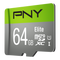 PNY 64GB Elite CL10 UHS1 MicroSDXC and AD - ONE CLICK SUPPLIES