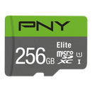 PNY 256GB Elite CL10 UHS1 MicroSDXC and AD - ONE CLICK SUPPLIES