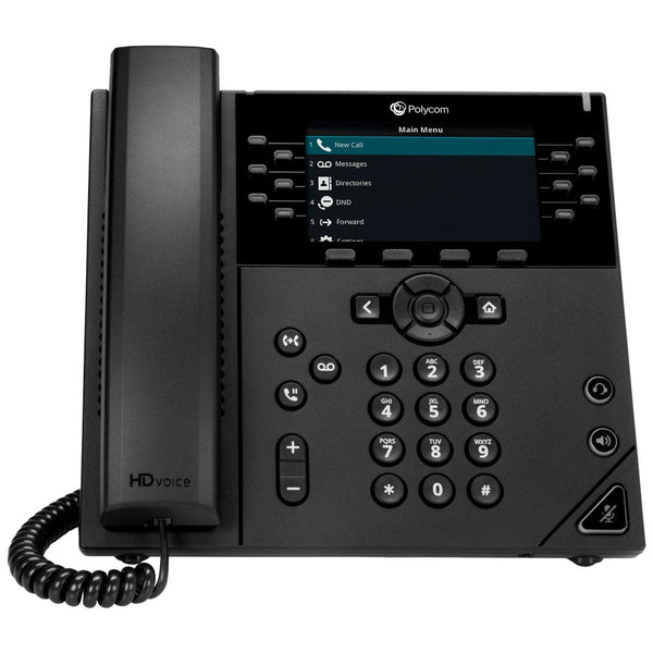 Polycom VVX 450 12 Line Desktop IP Phone - ONE CLICK SUPPLIES