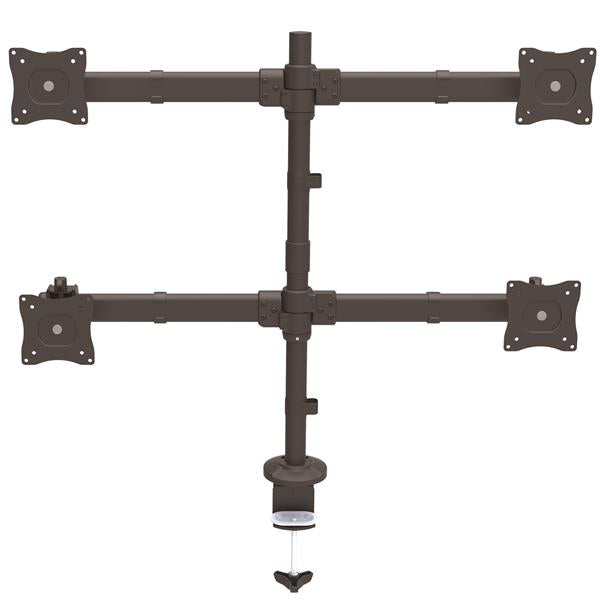 StarTech.com Desk Mount Quad Monitor Arm Steel - ONE CLICK SUPPLIES