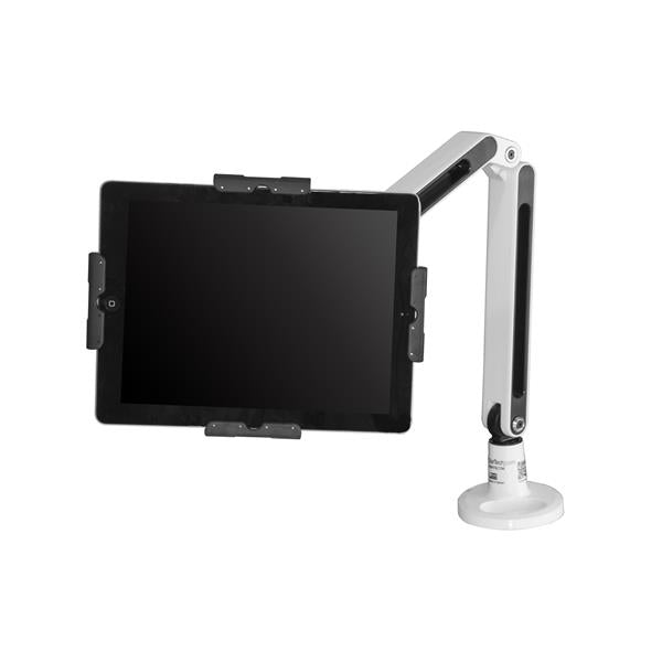 StarTech.com Desk Mount Tablet Stand White - ONE CLICK SUPPLIES