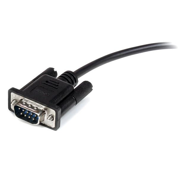 StarTech.com 3m Straight Through DB9 RS232 Cable MF - ONE CLICK SUPPLIES