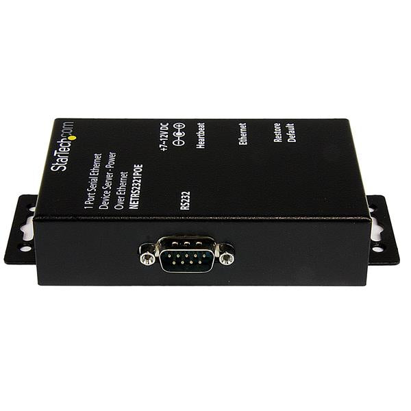 StarTech.com 1 Port RS232 Serial Device Server PoE - ONE CLICK SUPPLIES