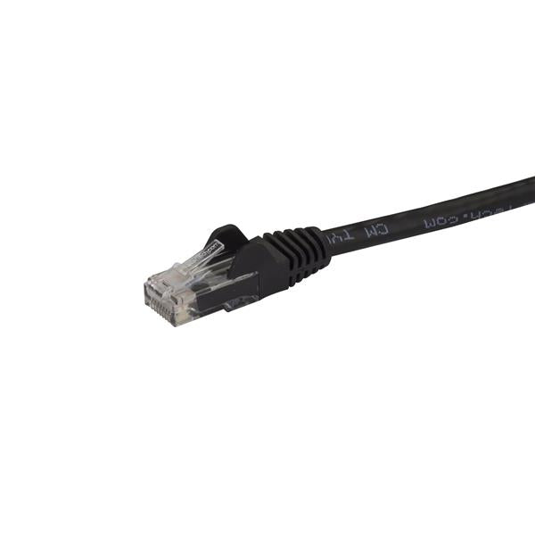 StarTech.com 1m Black Gigabit Snagless RJ45 UTP Cat6 Patch Cable - ONE CLICK SUPPLIES