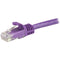 StarTech.com 15m Purple Snagless Cat6 UTP PatchCable - ONE CLICK SUPPLIES