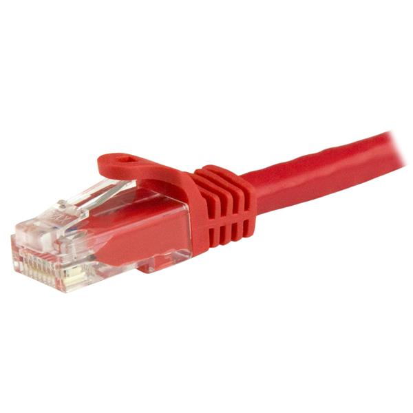 StarTech.com 15m Red Snagless Cat6 UTP Patch Cable - ONE CLICK SUPPLIES