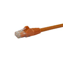 StarTech.com 2m Orange Snagless Cat6 UTP Patch Cable - ONE CLICK SUPPLIES