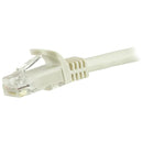 StarTech.com 5m White Snagless Cat6 UTP Patch Cable - ONE CLICK SUPPLIES