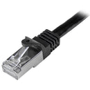 StarTech.com 1m Black Cat6 Cable Shielded SFTP - ONE CLICK SUPPLIES