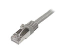 StarTech.com 1m Grey Cat6 Patch Cable Shielded SFTP - ONE CLICK SUPPLIES