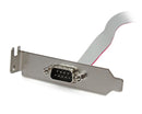 StarTech.com 16in 1 Port DB9 Bracket to 10 Pin Header - ONE CLICK SUPPLIES