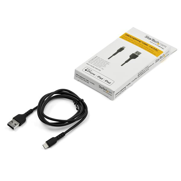 StarTech.com 1m USB to Lightning MFi Certified Cable - ONE CLICK SUPPLIES