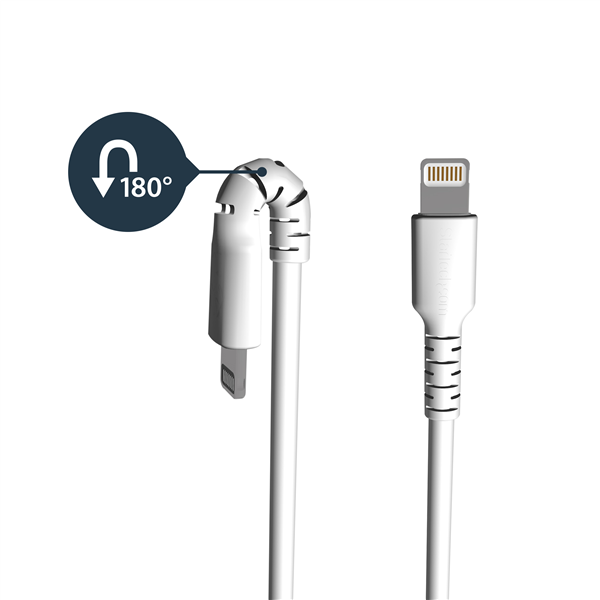 StarTech.com 2m USB to Lightning MFi Certified Cable - ONE CLICK SUPPLIES