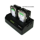 StarTech.com 4 Bay USB 3.0 Hard Drive Duplicator Dock - ONE CLICK SUPPLIES