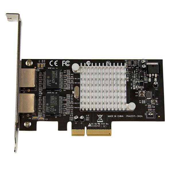 StarTech.com 2 Port PCIe x4 Gbit Server Network Card - ONE CLICK SUPPLIES