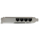 StarTech.com 4 Port Gbit Ethernet Network Card PCIe - ONE CLICK SUPPLIES