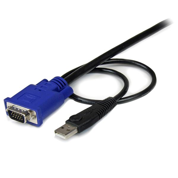 StarTech.com 3m 2in1 Ultra Thin USB KVM Cable - ONE CLICK SUPPLIES