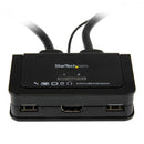 StarTech.com 2 Port USB HDMI Cable KVM Switch - ONE CLICK SUPPLIES