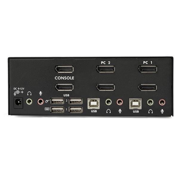 StarTech.com USB DisplayPort Dual Monitor KVM Switch - ONE CLICK SUPPLIES