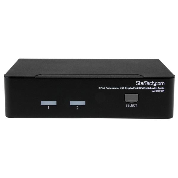 StarTech.com 2 Port Professional USB DP KVM Switch - ONE CLICK SUPPLIES