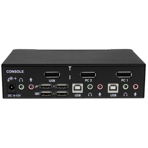 StarTech.com 2 Port Professional USB DP KVM Switch - ONE CLICK SUPPLIES