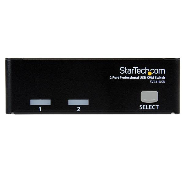 StarTech.com 2 Port USB KVM Switch Kit with Cables - ONE CLICK SUPPLIES