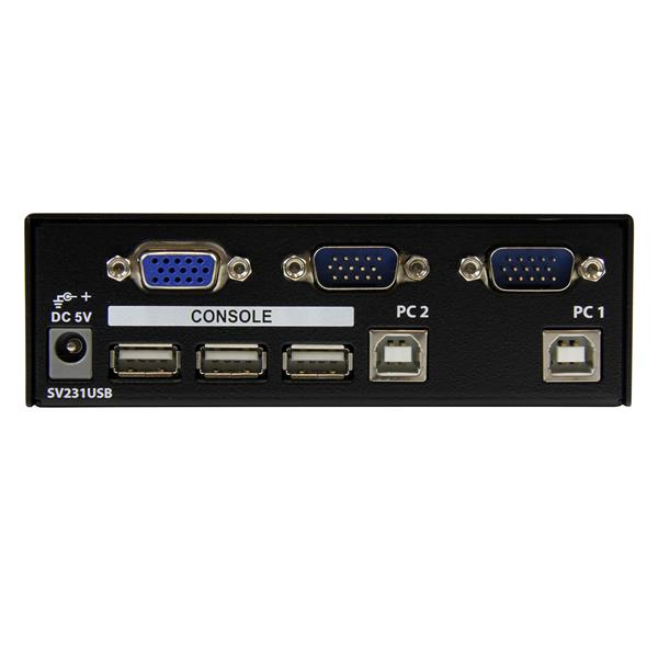 StarTech.com 2 Port USB KVM Switch Kit with Cables - ONE CLICK SUPPLIES