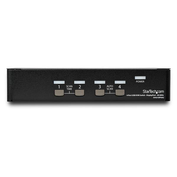 StarTech.com 4 Port DisplayPort KVM Switch 4K - ONE CLICK SUPPLIES