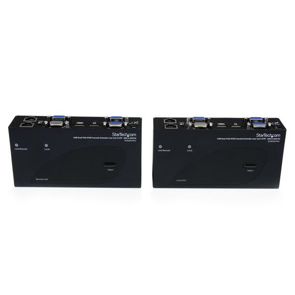 StarTech.com 200m USB Dual VGA Cat5 KVM Extender - ONE CLICK SUPPLIES