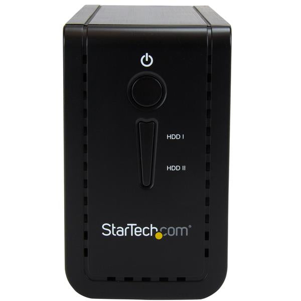 StarTech.com USB 3.1 2 Bay 3.5in HDD Enclosure RAID - ONE CLICK SUPPLIES