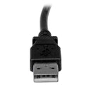 StarTech.com 1m USB 2.0 A to Right Angle B Cable MM - ONE CLICK SUPPLIES