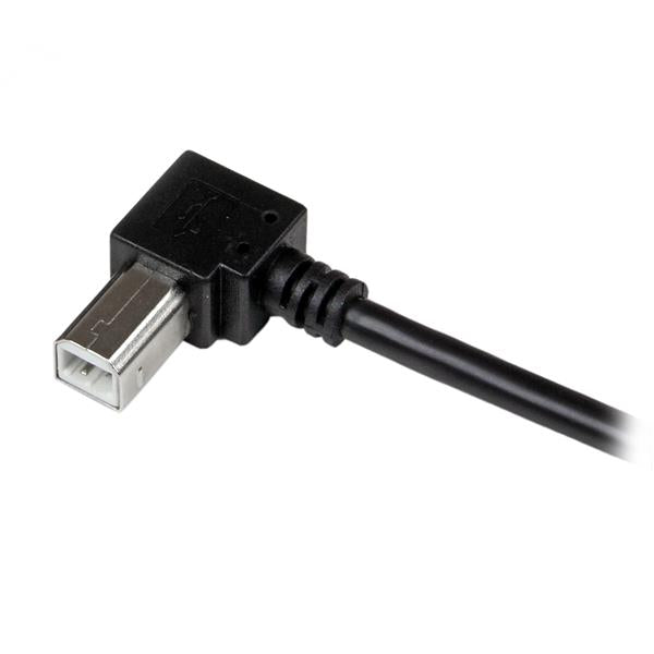 StarTech.com 1m USB 2.0 A to Right Angle B Cable MM - ONE CLICK SUPPLIES