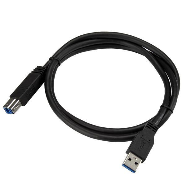 StarTech.com 1m Cert SuperSpeed USB 3.0 A to B Cable - ONE CLICK SUPPLIES