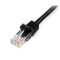 StarTech.com 1m Black Snagless Cat5e Patch Cable - ONE CLICK SUPPLIES