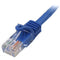 StarTech.com 1m Blue Snagless Cat5e Patch Cable - ONE CLICK SUPPLIES