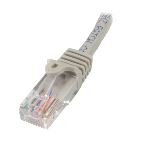 StarTech.com 1m Grey Snagless Cat5e Patch Cable - ONE CLICK SUPPLIES