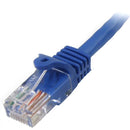 StarTech.com 10m Blue Snagless Cat5e Patch Cable - ONE CLICK SUPPLIES