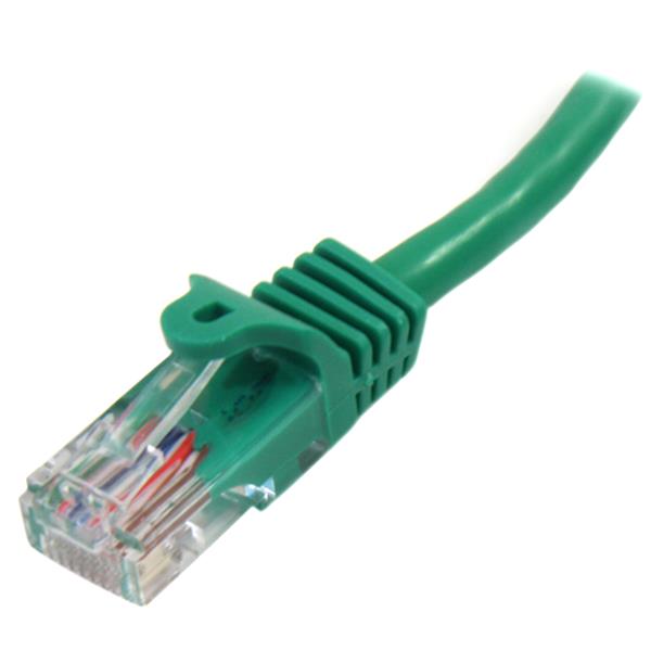 StarTech.com 2m Green Snagless Cat5e Patch Cable - ONE CLICK SUPPLIES